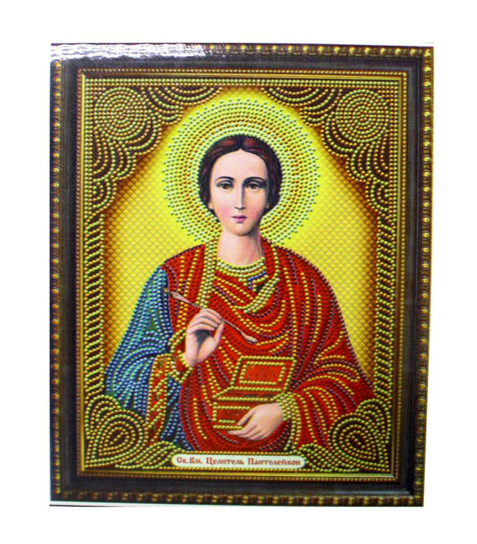 АЛМАЗНАЯ МОЗАЙКА , DARLENS , 'ПАНТЕЙЛЕМОН ИСЦЕЛИТЕЛЬ' , 270х330 мм, 11 цв, AS73473